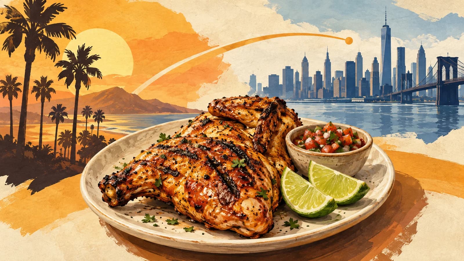 El Pollo Loco plans New York entry with three franchise partners
