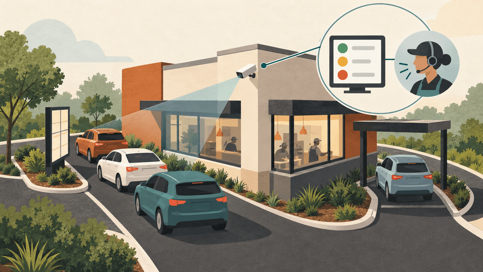 HME's Nitro Vision AI brings cameras to drive-thru timing